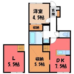 ラヴィーヌ中丸の物件間取画像